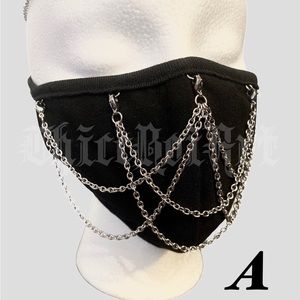 Mask with removable chains
